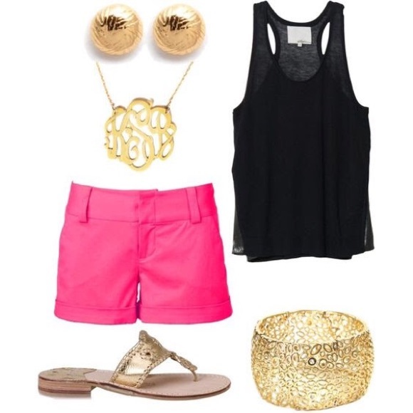 Old Navy Pants - Old Navy Super Cute Neon Pink Shorts